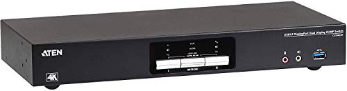 ATEN TECHNOLOGIES CS1944DP 4PORT USB 3.0 4K DUAL DISPLAY DP KVMP SWITCH