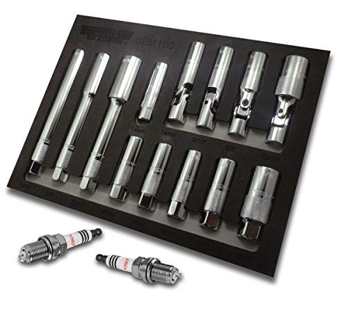 VIM Tools VMSPM100 VIM- Spark Plug Socket Master Set - 13 Piece
