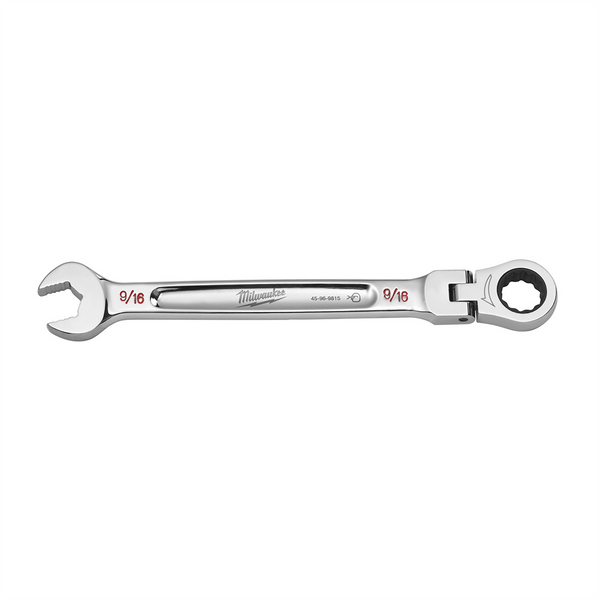 9/16 Flex Head Ratcheting Combination Wrench