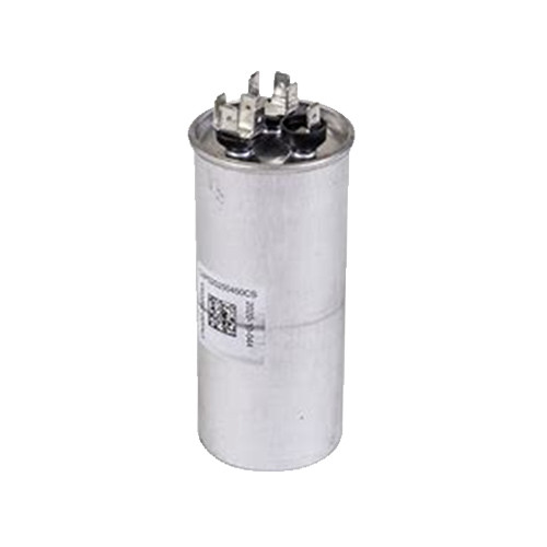 Dual run capacitor, round, 450 volts, 2/25 MFD 321835