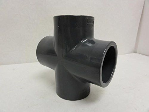 SPEARS 820-020 PVC Schedule 80 Cross, Socket, 2-Inch