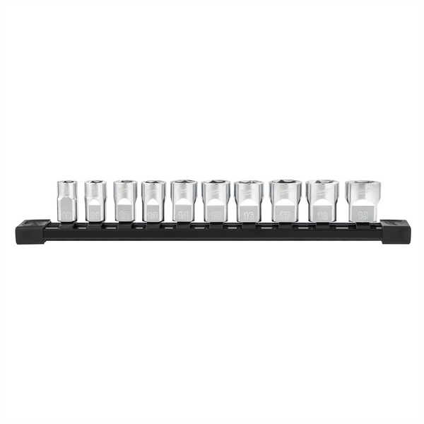 10pc 3/8 in. Metric Sockets with FOUR FLATâ„¢ Sides