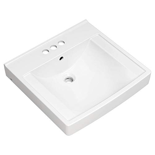 American Standard A9134004EC020 20-14X21 3H 4CC WM LAV WHIT
