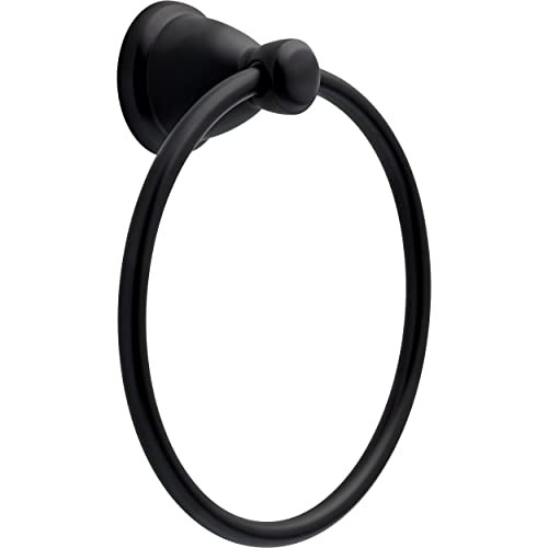Liberty Hardware FKIN46MB FRANKLIN BRASS KINLA TOWEL RING MATTE BLACK