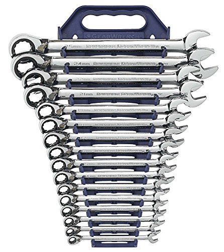GEARWRENCH 329-9602N 16PC REVERSIBLE COMB RATCHETING MET NON CAPSTOP