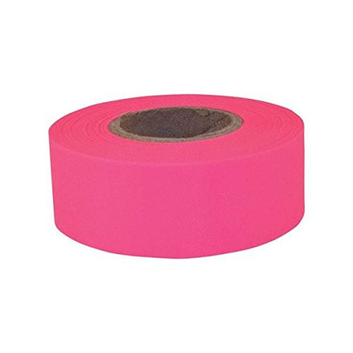 C H Hanson 337-17006 150 FT. 5 MIL PINK GLO FLAGGING TAPE