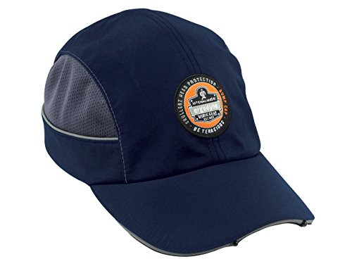 ERGODYNE 150-23375 8960 LED BUMP CAP-NAVY-LONG