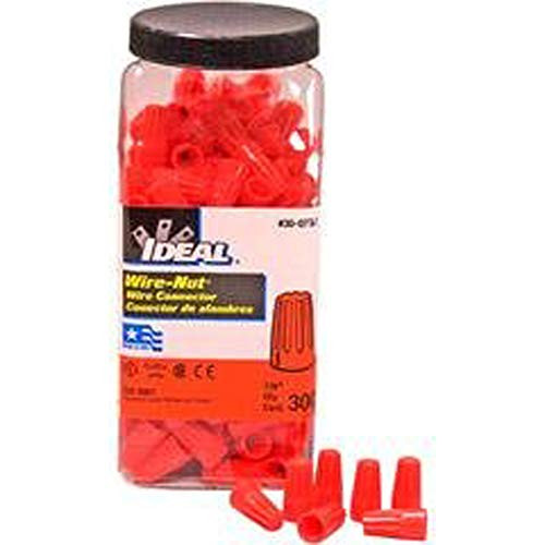 IDEAL INDUSTRIES 131-30-073J 300 PER JAR ORNG WIRE-NUT CONNECTOR