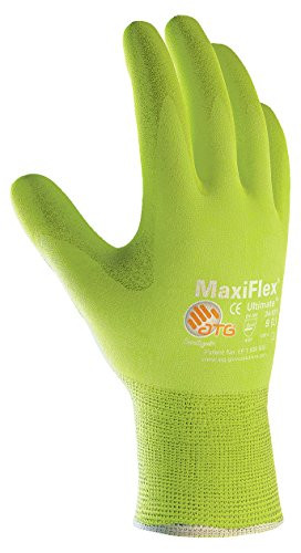 PIP 112-34-874FY/XL MAXIFLEX ULT  15G HV YLWNYLON SHELL  HV YLW NIT