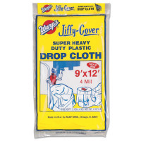 WARP BROTHERS 795-4JC-912 9X12 4-MIL JIFFY-COVERDROP CLOTH SPR HVY DUTY