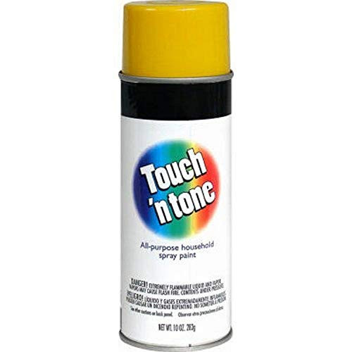 RUST-OLEUM 647-55272830 TOUCH N TONE ENAMEL APSPRAY PAINT CANARY YEL