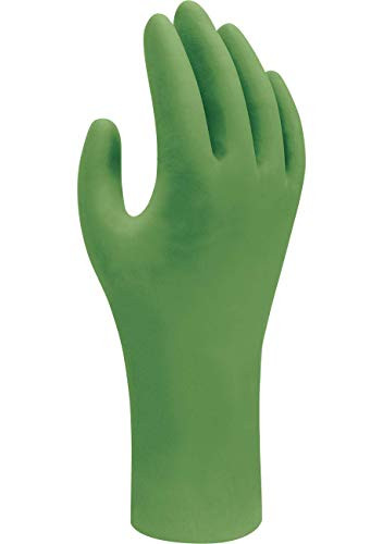 SHOWA 845-6110PFXS BIODEGRADABLE DISP NIT PF  9-1/2  4-MIL GRN/XS