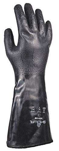 SHOWA 845 Cut-Resistant Gloves | Cut Rest Neo Navy Rough Finish ANSI Cut Level 4 XL