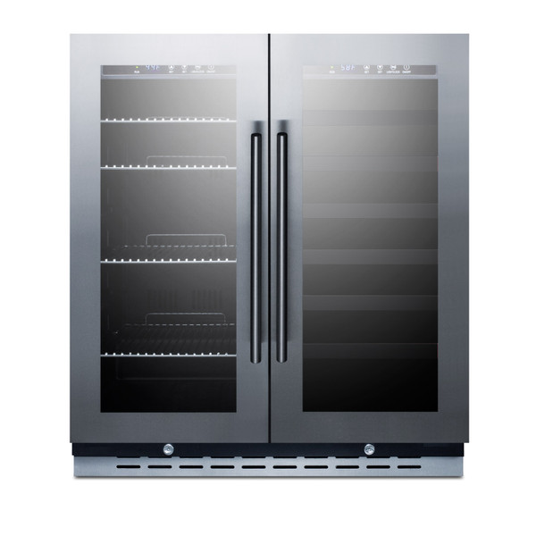 SUMMIT SWBV3067B 30 Wide Built-In Wine/Beverage Center