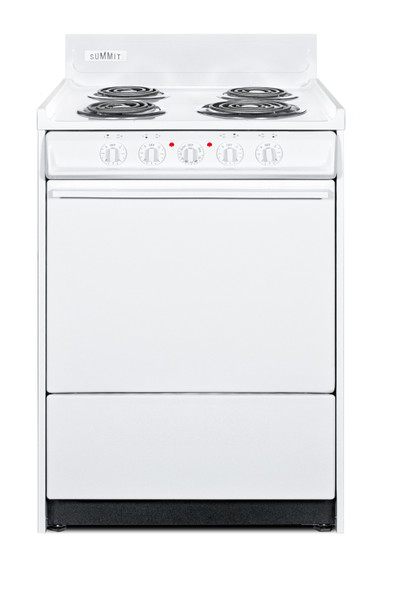 SUMMIT WEM610 24 Wide Electric Coil Top Range