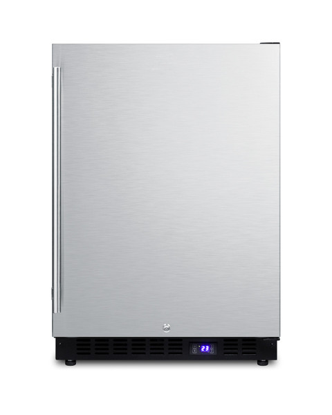 SUMMIT SCFF53BSSIM 24 Wide Built-In All-Freezer With Icemaker