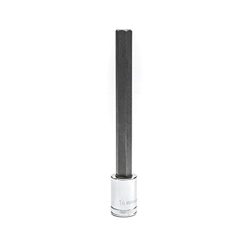 GEARWRENCH 1/2" Drive Long Length Hex Bit Metric Socket, 14mm (KD82583)