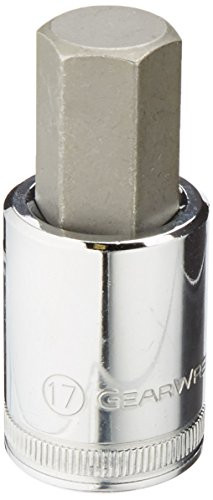 Apex KD80663 GearWrench 1/2-Inch Drive Hex Bit Socket 17mm