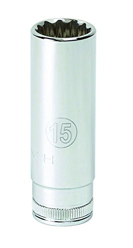 Apex KD80233 GEARWRENCH 1/4" Drive 12 Point Deep Metric Socket 6mm -