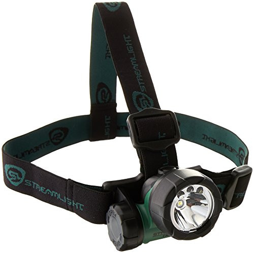 STREAMLIGHT, INC. SG61051 Streamlight Trident Super-Bright LED/Incandescent Combo Headlight with Green, White and C4 LEDs