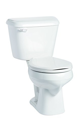 MANSFIELD 131.3173.WHT Plumbing Alto Round Front 1.28 Toilet White
