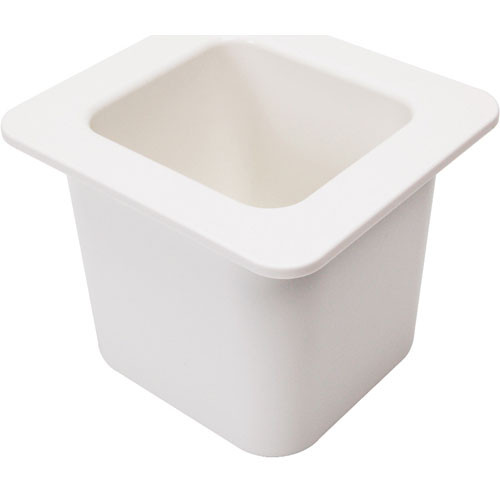 San Jamar 178753 COLD PAN SIXTH  WHITE;(148)