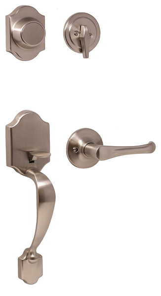 02825-NVN0020 Parkside Dummy Handleset w Weslock 02825NVN0020