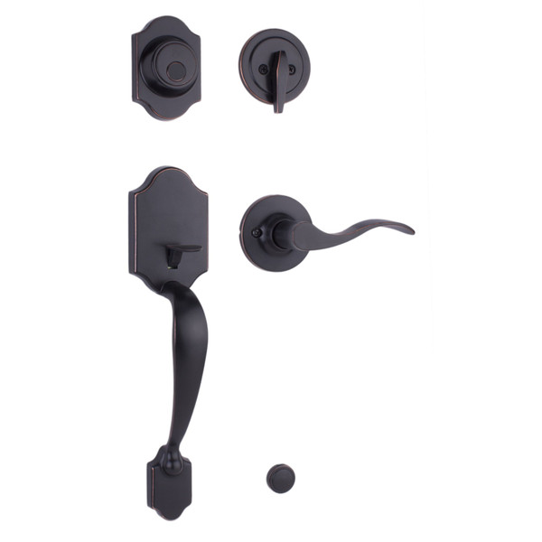 L2825-1X10020 Parkside Dummy Handleset w Weslock L28251X10020