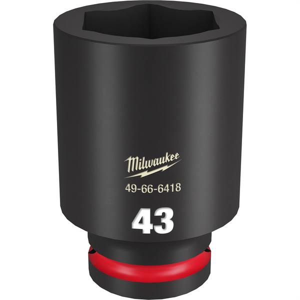 SHOCKWAVE Impact Dutyâ„¢ 3/4Drive 43MM Deep 6 Point Socket