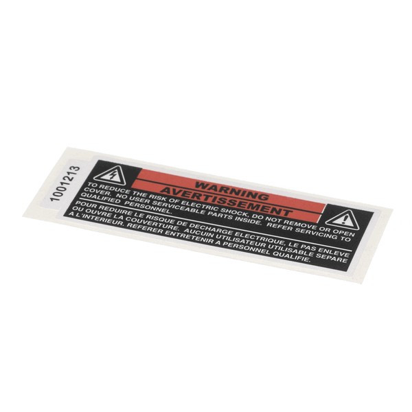 LABEL - SHOCK HAZARD;