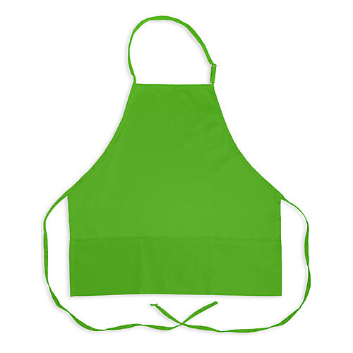 KNG 27 in Bib Apron;Lime Green 3 Pocket