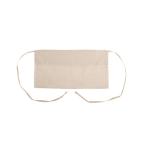 KNG 11 in Waist Apron;Light Taupe 3 Pockets