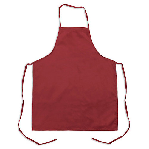 KNG 32 in Bib Apron;Burgundy