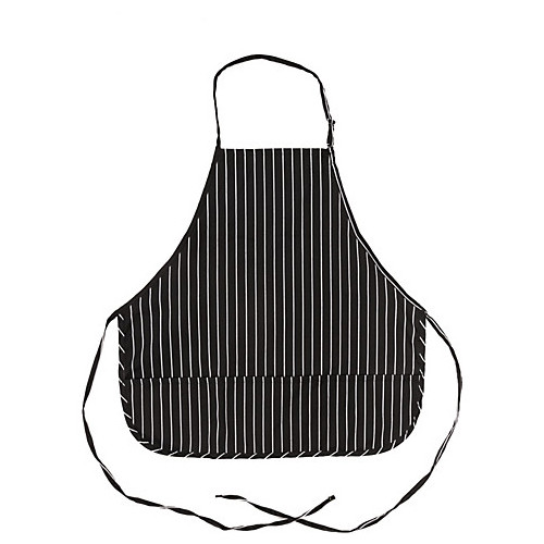 KNG 27 in Bib Apron;Rounded Striped 3 Pocket