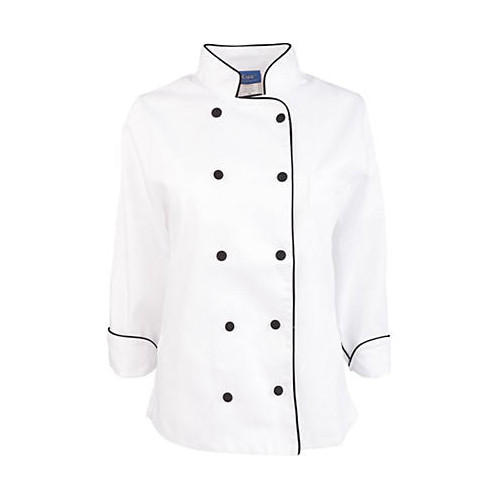 KNG Sm Ladies Chef Coat;Executive Long Sleeve
