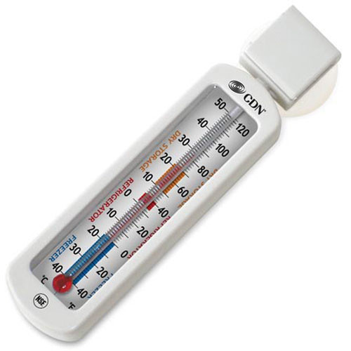 ECONOMY REFRIGERATOR;FREEZER THERMOMETER