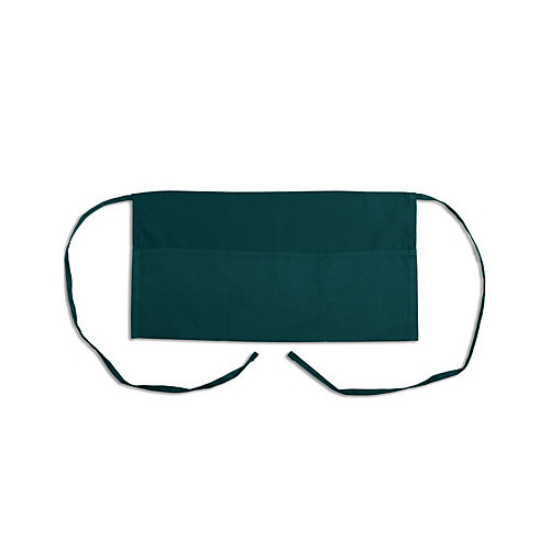 KNG 11 in Waist Apron;Forest Green 3 Pockets