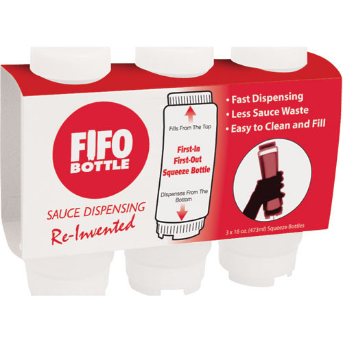 BOTTLE;FIFO;; 16 OZ;NSF;STD3 PK
