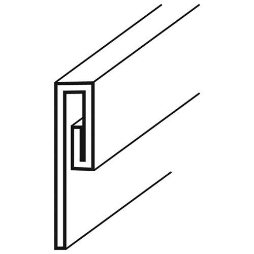 CAP STRIP (7 FT; S/S);