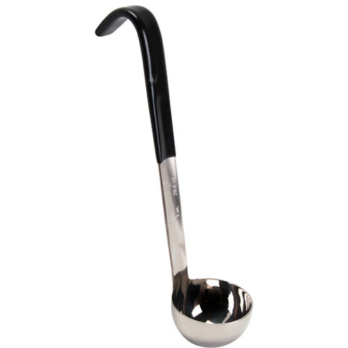 LADLE;; 1 OZ;S/S;BLACK;6"HDL