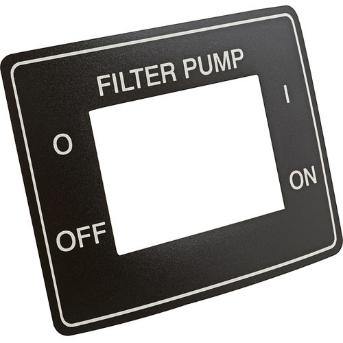 DECAL FILTER POWER SWITC;H OFE