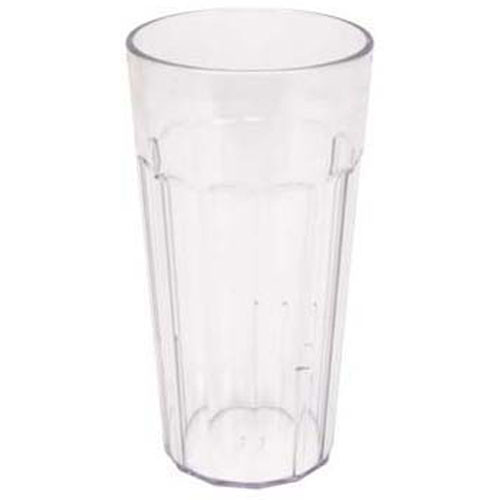 TUMBLER;;FLUTED (22 OZ; CLEAR)