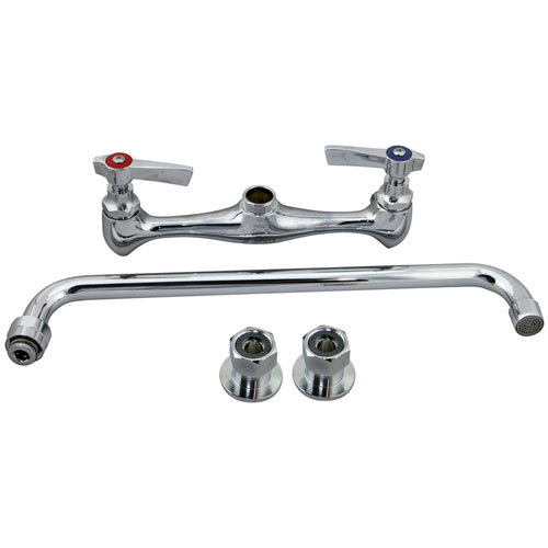 WALL MOUNT FAUCET ;- ECONOMY; W/14" SPOUT