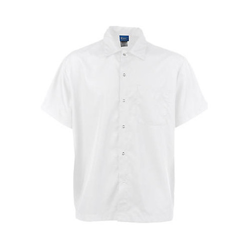 KNG Sm Cook Shirt;FrontSnap; White