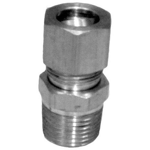 ADAPTER;7/16 TUBE X 3/8 MPT