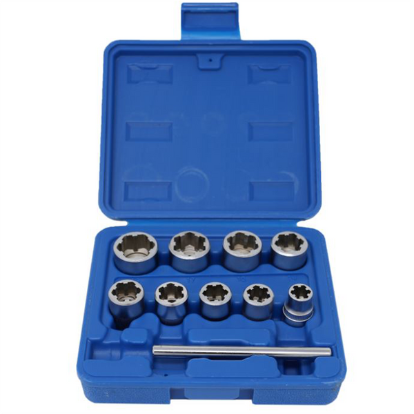 $BOLT EXTRACTOR SET METRIC 10PC