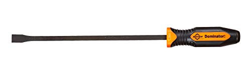 Mayhew MY14114OR Tools 17C Dominator Curved Pry Bar, 3/8” x 17”, Orange