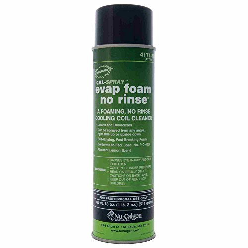 RHEEM 172529 Evaporator Cleaner, Aerosol, 18 fl oz