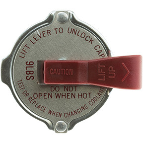 Safety Lever Radiator Cap