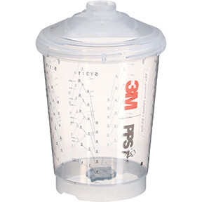 3M PPS SERIES 2.0 VENTED SPRAY CUP KIT 26263,(23.7 FL OZ,700 ML), 200 MICRON FILTER, 50/KIT